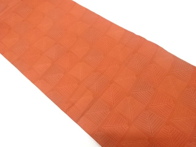 JAPANESE KIMONO / SHIOZE MATSUBISHI PATTERN NAGOYA OBI